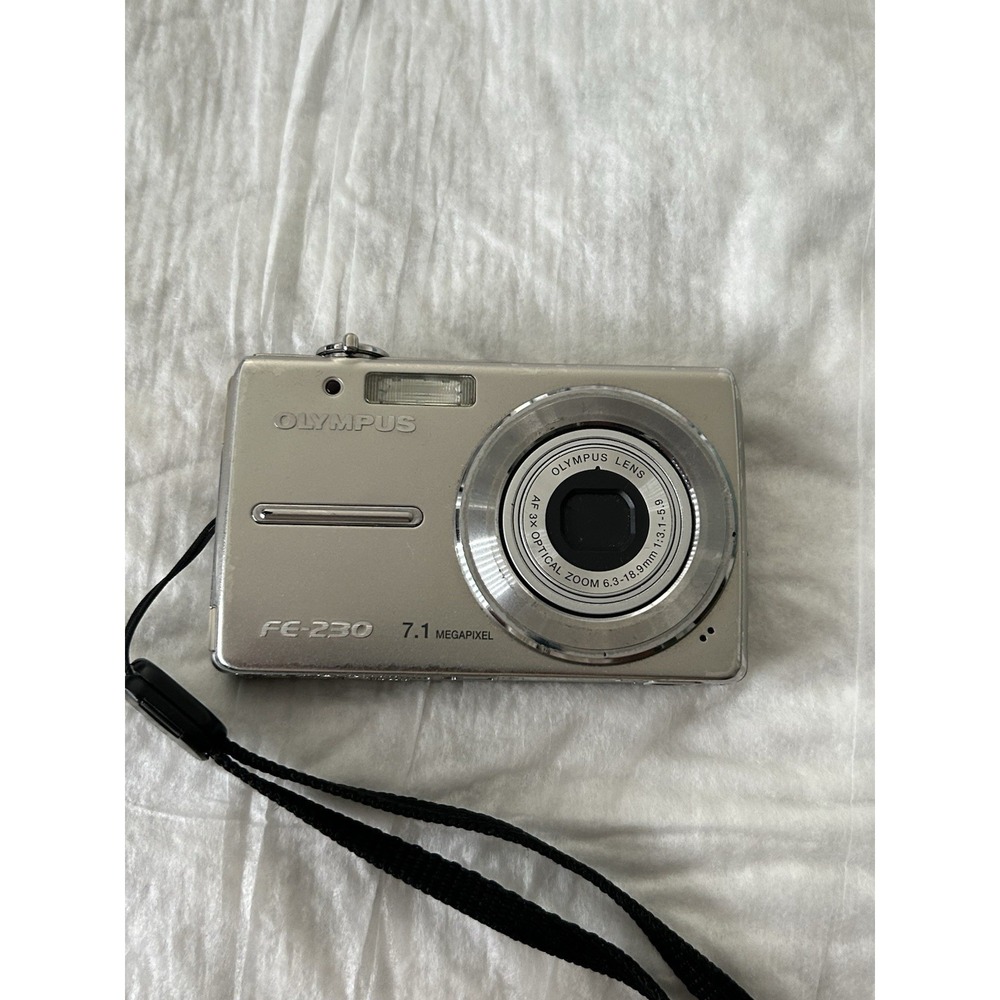 Olympus FE-230 7.1 MP Digital - CAMERA ONLY - Working - READ DESCRIPTION